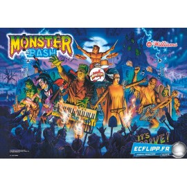 Acrylic Backglass Monster Bash