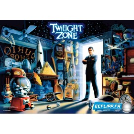 Acrylic Backglass Twilight zone