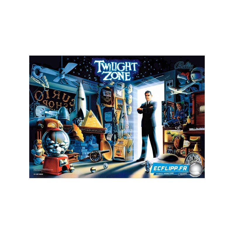 Acrylic Backglass Twilight zone