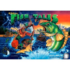 Acrylic Backglass Fish Tales