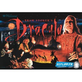 Acrylic Backglass Bram Soker's Dracula