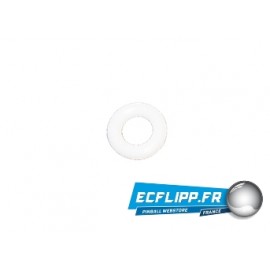 7/16"  white silicone  band