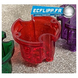 Corps de bumper rouge translucide Bally Williams +