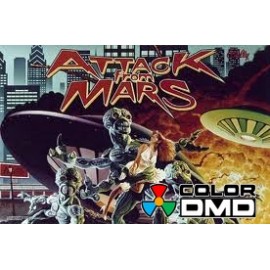 ColorDMD afficheur LCD pour flipper Attack From Mars