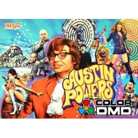 ColorDMD afficheur LCD pour flipper Austin Power