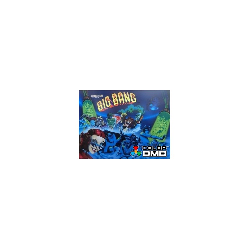 ColorDMD afficheur LCD pour flipper big bang bar capcom