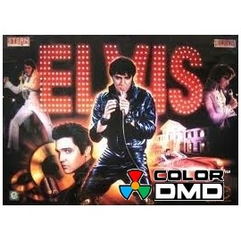ColorDMD LCD Replacement for Elvis pinball