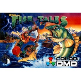 ColorDMD LCD Replacement for Fish Tales pinball
