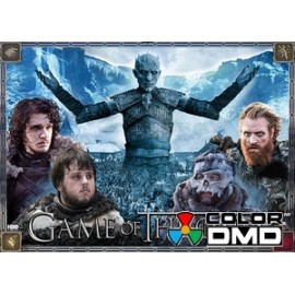 ColorDMD LCD Replacement for Game of thrones pinball