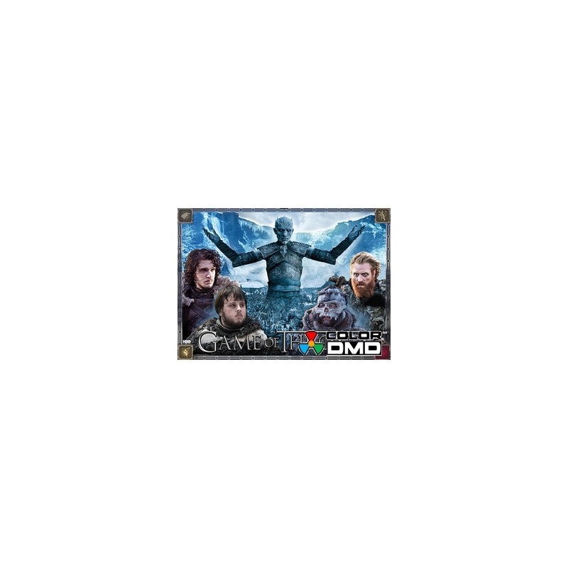 ColorDMD afficheur LCD pour flipper Game of thrones