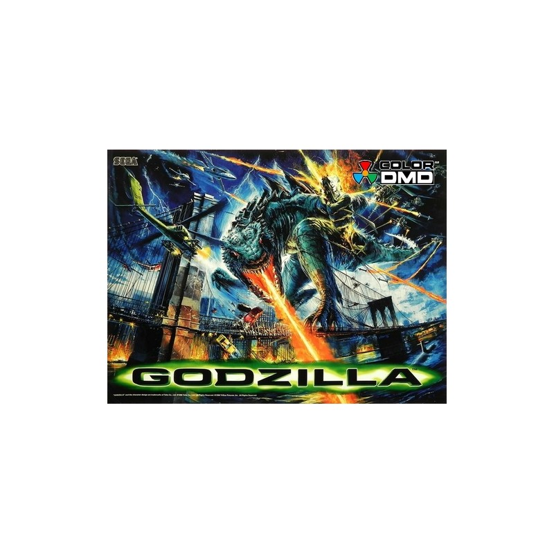ColorDMD afficheur LCD pour flipper Godzilla