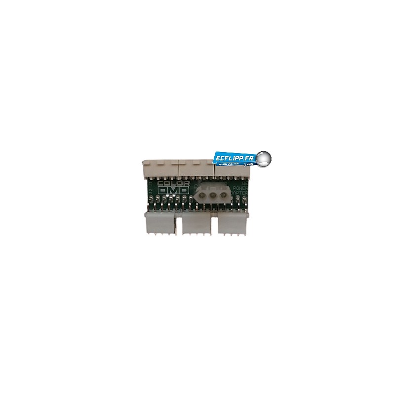 ColorDMD Connecteur adaptateur 5 et 12v pour Data-East