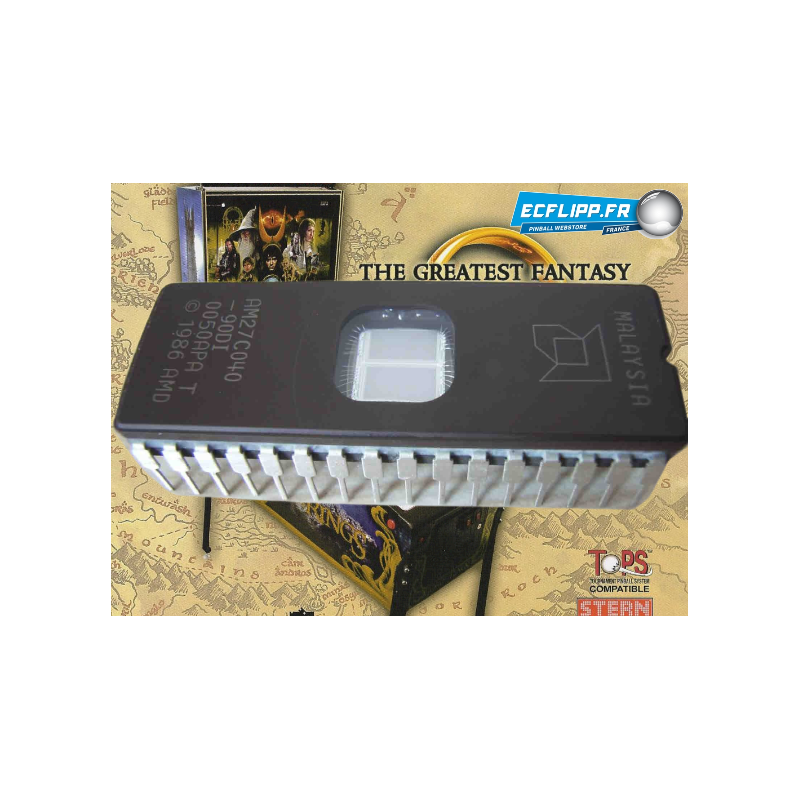 Rev 10 Eprom affichage Lord of the rings : Anglais