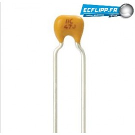 10 condensateurs 47nF 50v pour switchs bally