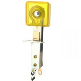 3-D Transparent Yellow Square Target