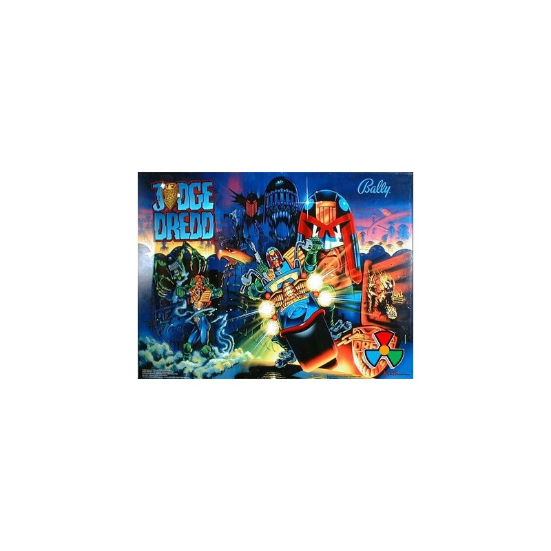 ColorDMD LCD Replacement for Judge Dredd pinball