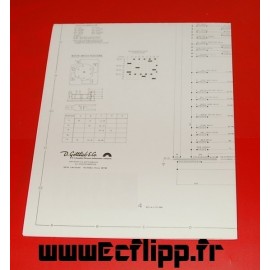Schematic for pinball Gottlieb 300