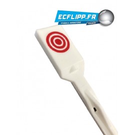 Cible tombante blanche bullseye Bally 80 plate