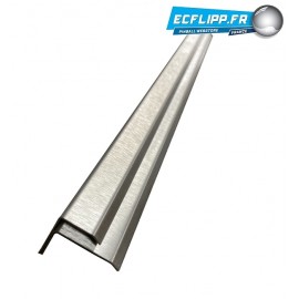 Baguette 03-8091-2 inox brossé Rear Glass chanel Wide Body (59cm)
