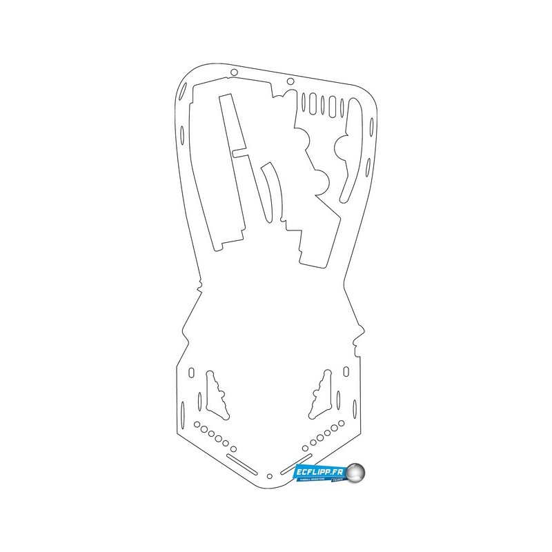Playfield protector Terminator 3 Stern