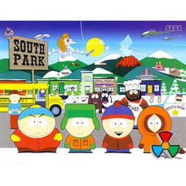 ColorDMD LCD Replacement for  South Park SEGA