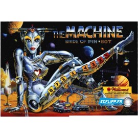 Acrylic Backglass Bride of pinbot