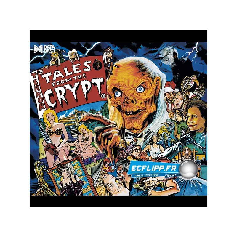 Acrylic Backglass tales from the crypt