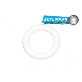 1-1/2"  white silicone band