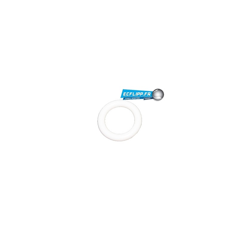 1-1/2"  white silicone band