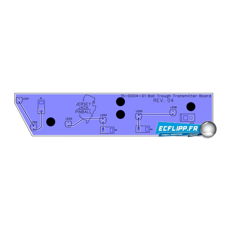 JJP carte opto 5 balls transmitter 15-0004-01