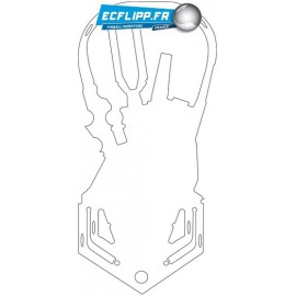 Playfield protector Harley-Davidson STERN