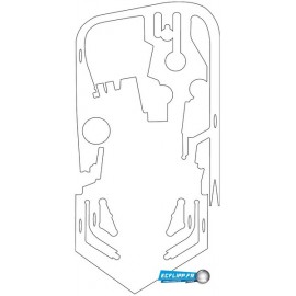Playfield protector Safe Cracker