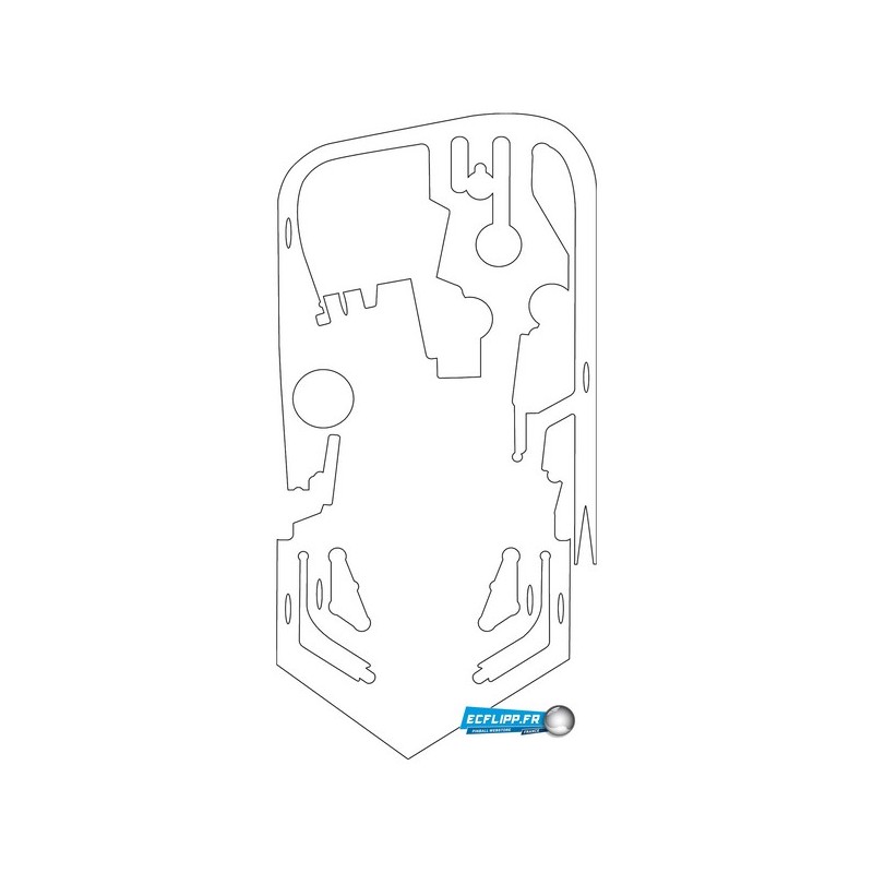 Playfield protector Safe Cracker