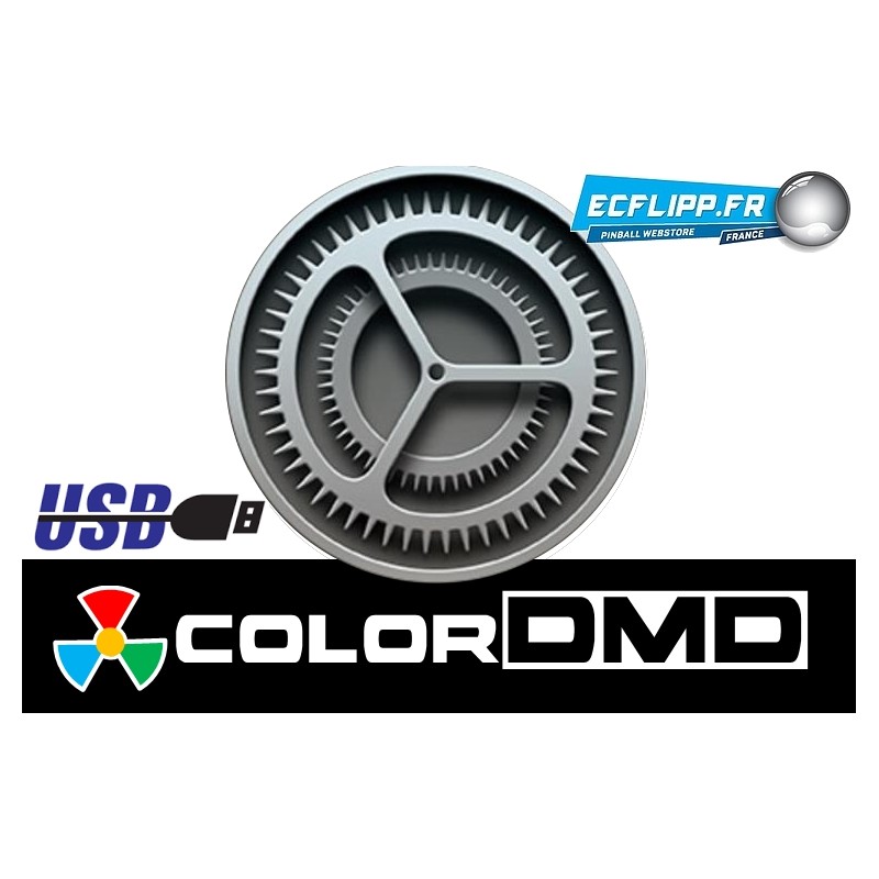 Installation ROM ColorDMD sur afficheur update usb