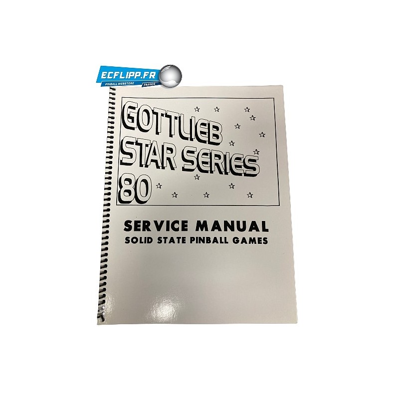 Service manual Gottlieb STAR SERIES 80 reprint