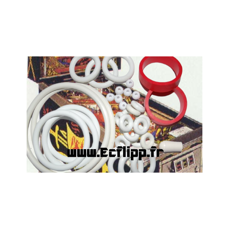 Kit caoutchoucs Black Knight Williams 1980