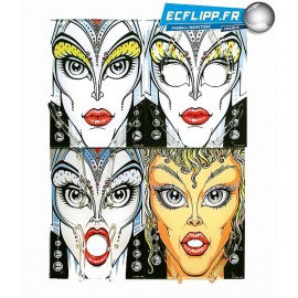 The machine Bride of Pinbot 4 faces set