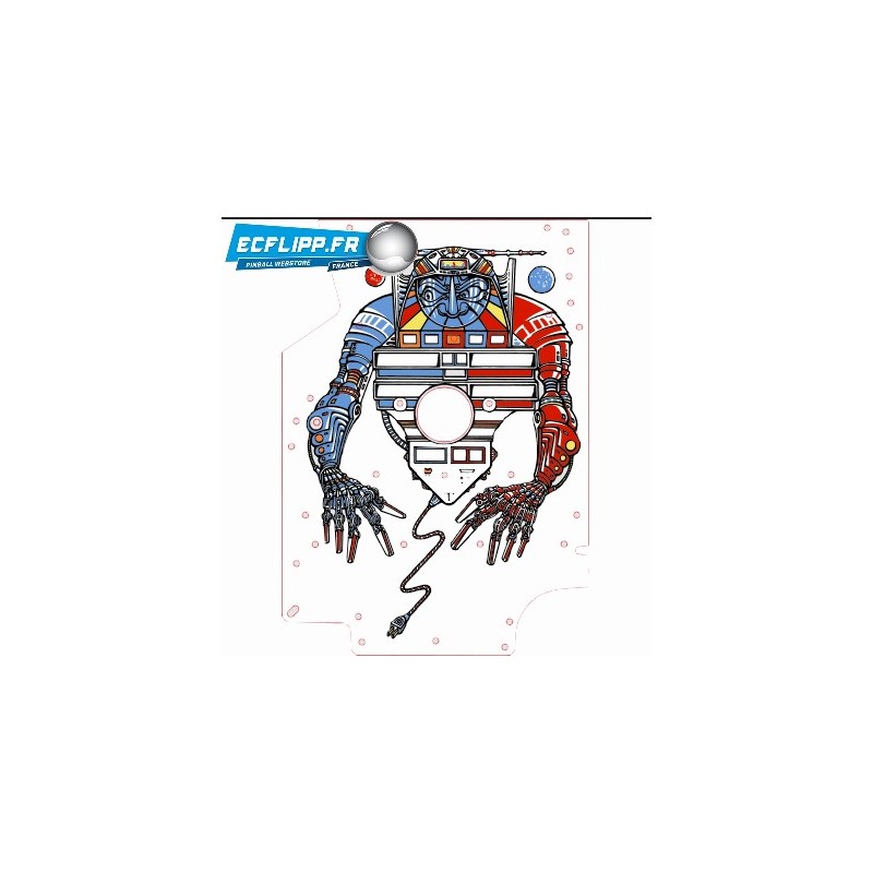 Décor 31-1625 mini plateau The machine Bride of Pinbot