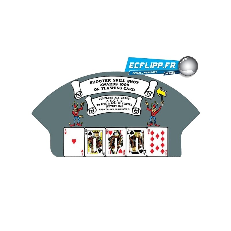 Decal mini playfield JokerZ