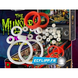 Clear scilicone kit for The Munsters Premium / Limited Edition STERN Pinball
