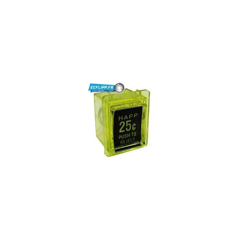 Buton rejet pièces Jaune pour porte type Stern 42-0517-05