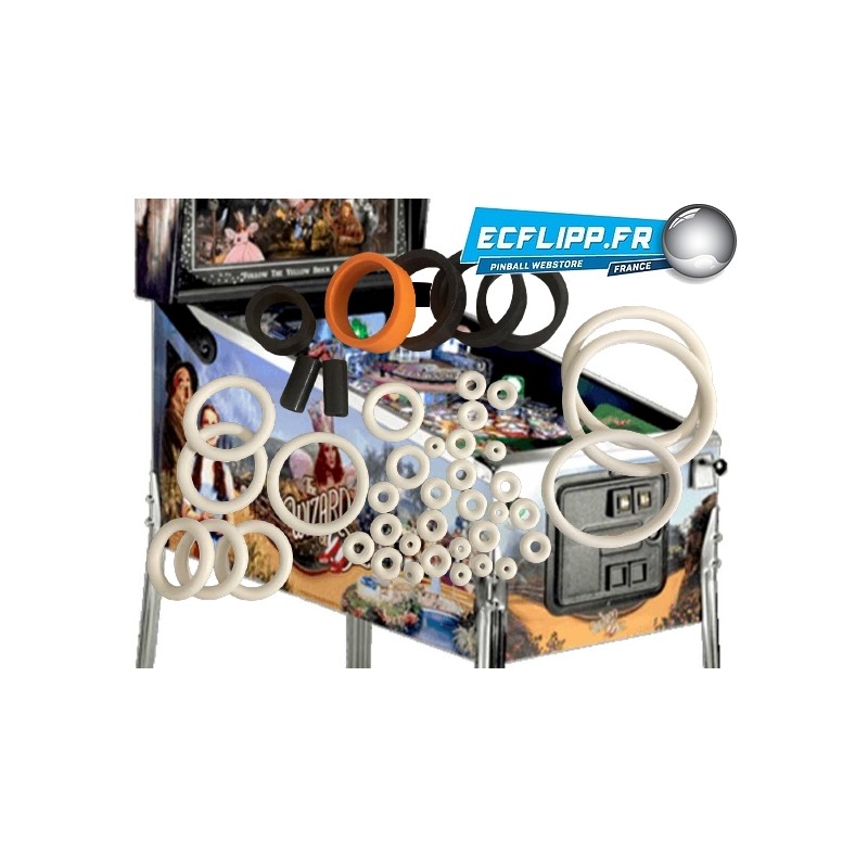 Kit Caoutchoucs The Wizard of Oz WOZ ( LE , Standard ) Jersey Jack Pinball