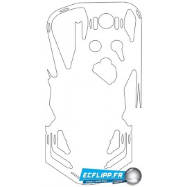 Playfield protector Atlantis Bally
