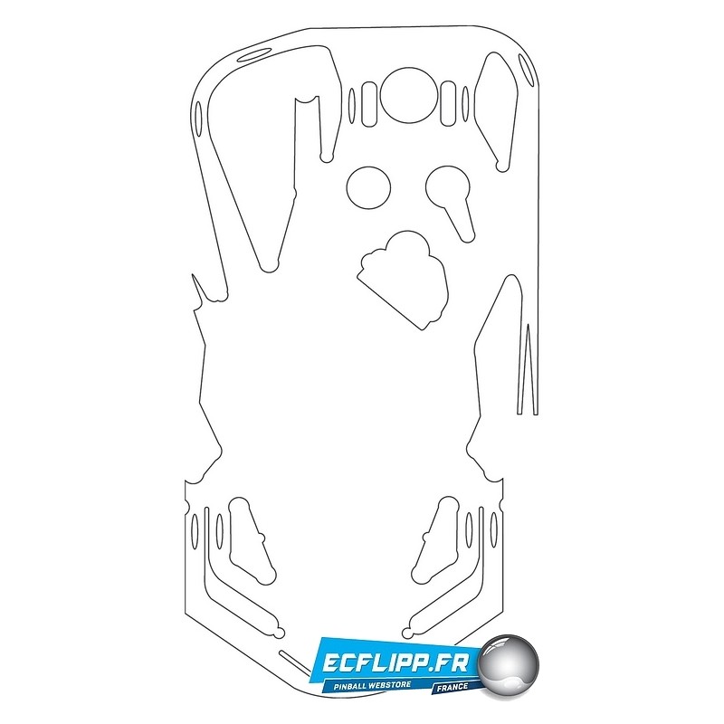 Playfield protector Atlantis Bally