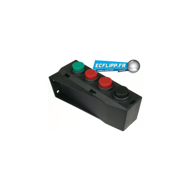 Coin doon 4 buttons service assembly