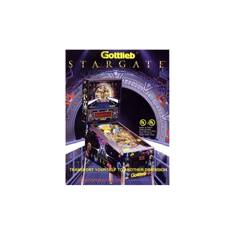 ColorDMD afficheur LCD pour flipper Stargate Gottlieb