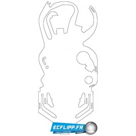 Playfield protector Godzilla premium STERN