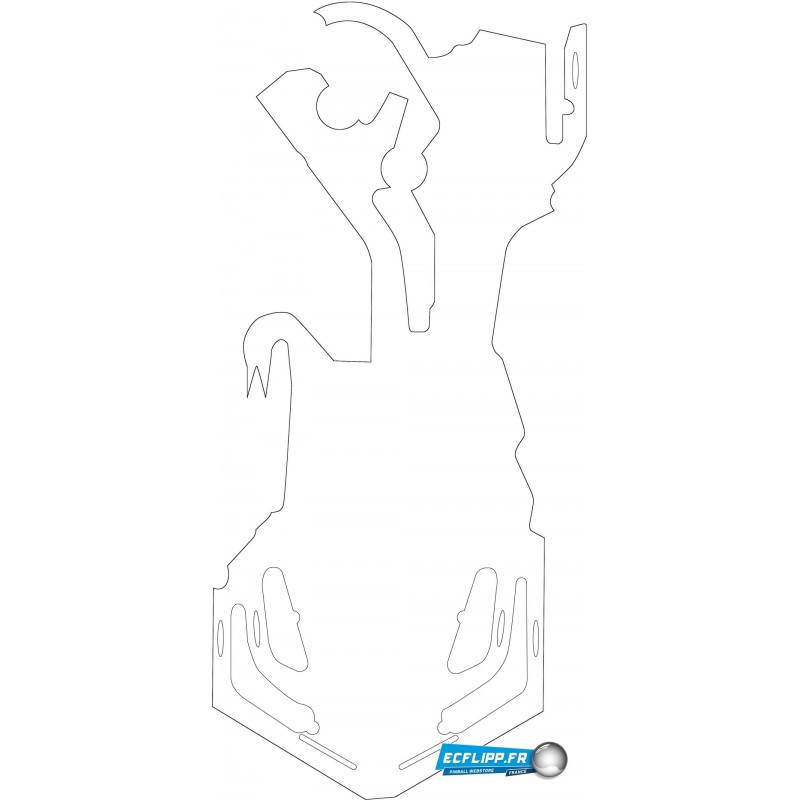 Playfield protector Rescue 911 Gottlieb