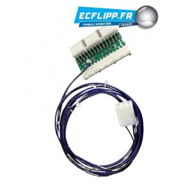 Data-East Connecteur adaptateur pour boutons lumineux 12v
