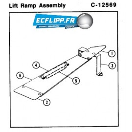 Rampe mobile flipper Atlantis